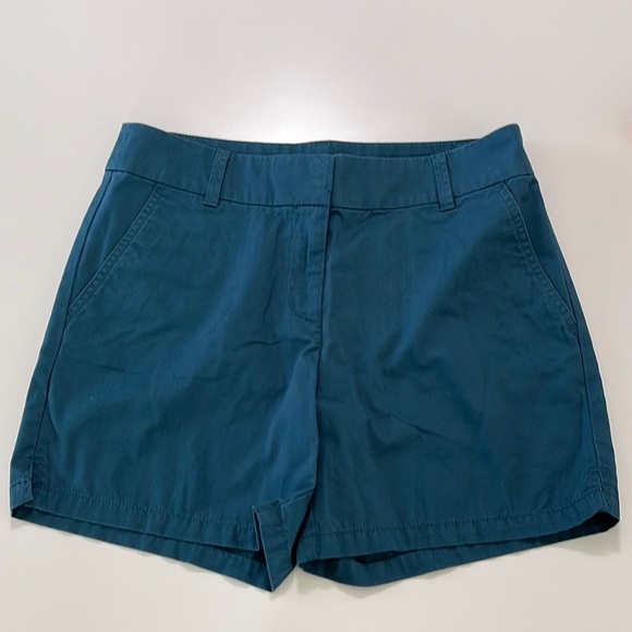LOFT Pants - Loft 6” Teal Cotton Shorts Size 6